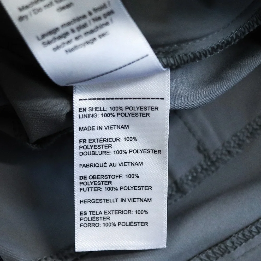UNTUCKit Chancellor Pant Mens 36x32 Dark Grey Straight Fit Technical Trousers